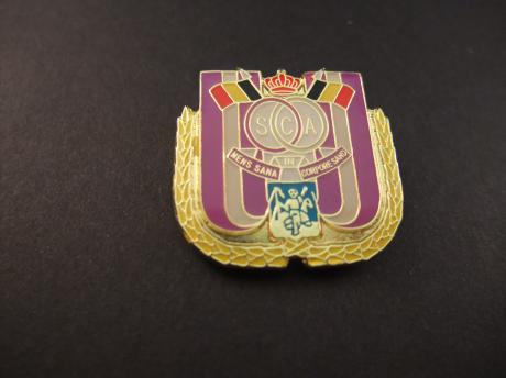 RSC Anderlecht Belgische voetbalclub logo ( Mens sana in corpore sano )